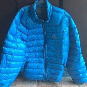 Men’s Eddie Bauer XL Blue Down Jacket Coat